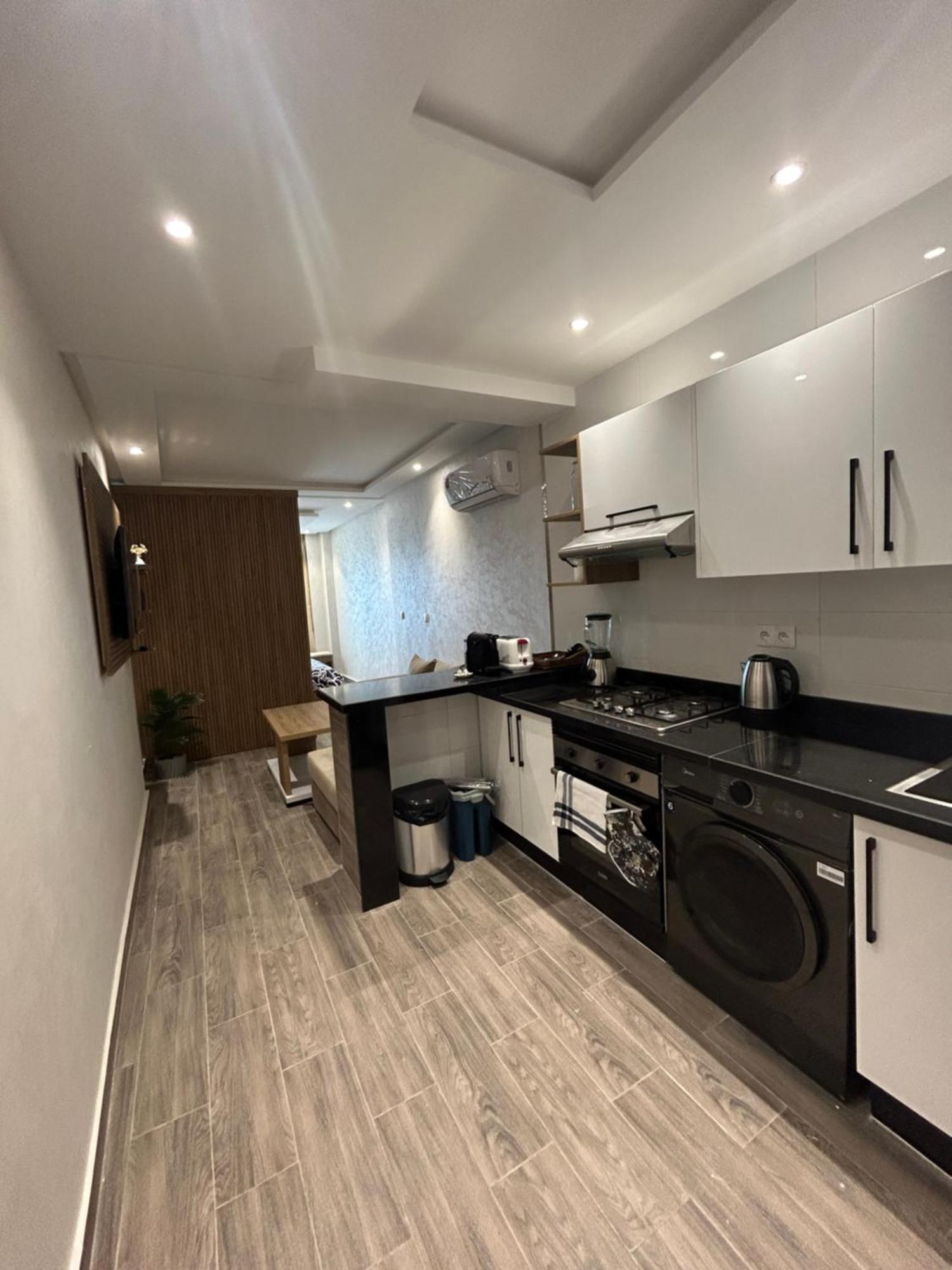 Splendide Studio Haut Standing En Face De La Marina Et A 200 M Du Port De Tanger - 1 Chambre Double Exterior foto